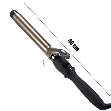 ПЛЁЙКА ДЛЯ ЗАВИВКИ КУДРОВ, КЕРАМИЧЕСКИЙ ИНВЕРТОР 19ММ, 200 ГРАДУСОВ