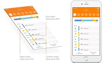 Настенный термостат Netatmo для умного отопления NTH01-EN-EU