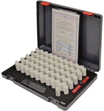 ZESTAW KOŁKÓW POMIAROWYCH 101-SZT 15 - 16 mm 0.004