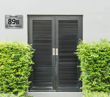 Табличка АДРЕСНАЯ доска АЛЮМИНИЙ Номер дома 30х40