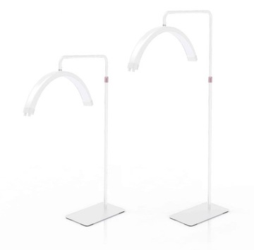 Lampa kosmetyczna podłogowa MOON do przedłużania rzęs PLATINUM G biała
