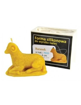 Forma silikonowa do świec Baranek