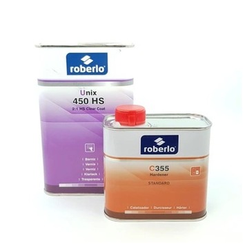 Roberlo Lakier Bezbarwny Unix 450 HS 1L 2:1 + C355