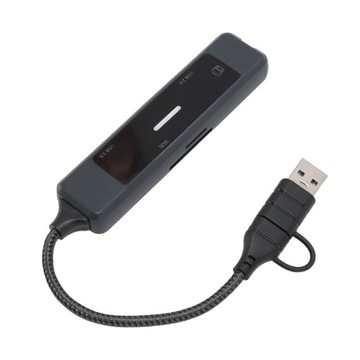 Hub USB 5 w 1 typu C Hub obsługa adaptera USB3.0 USB2.0 100 mb/s RJ45 SQ