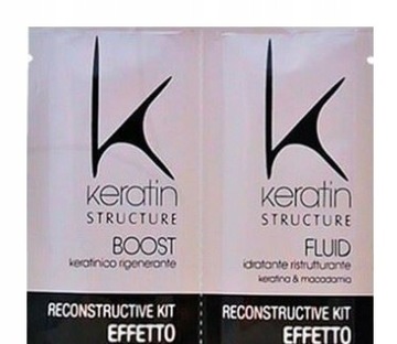 KERATIN STRUCTURE KURACJA ODŻYWKA KERATYNOWA ODBUDOWUJĄCA DO WŁOSÓW 12 ML