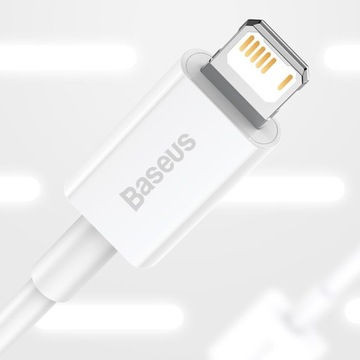 КАБЕЛЬ BASEUS FAST USB/Lightning для Iphone Ipad 2.4A ПРОЧНЫЙ КАБЕЛЬ 2 м