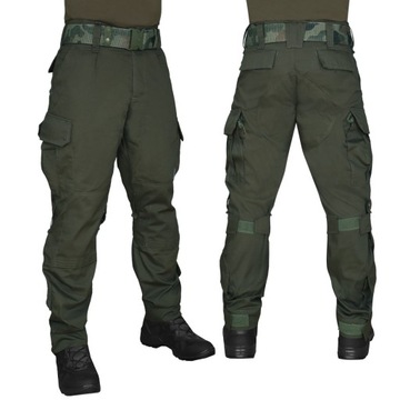 SPODNIE WOJSKOWE BOJÓWKI 124L mk2 DOMINATOR POLIGON ASG OLIVE XL