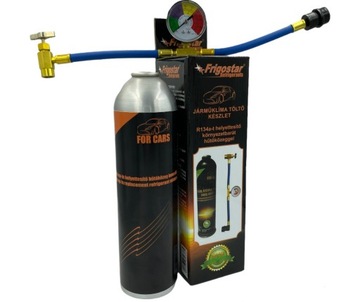 ZESTAW DO NAPEŁNIANIA KLIMATYZACJI AUT R134A GAZ