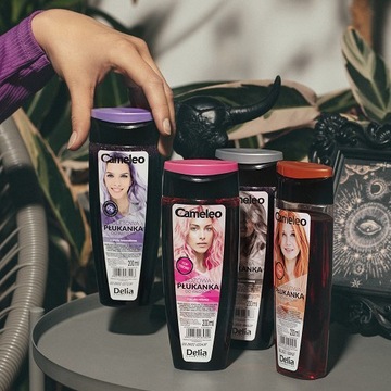 DELIA Płukanka do włosów Cameleo 200ml FIOLETOWA