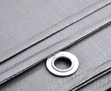 СЕРЫЙ БРЕЗЕНТ 8x12м СУПЕРПРОЧНЫЙ МЕГА ТОЛСТЫЙ КОВРИК