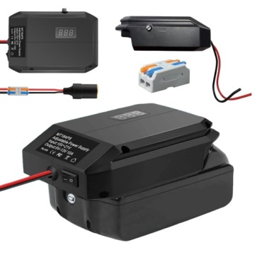 АДАПТЕР ДЛЯ АККУМУЛЯТОРА ПОНИЖАЮЩИЙ ПРЕОБРАЗОВАТЕЛЬ НАПРЯЖЕНИЯ АККУМУЛЯТОРА МНОГОФУНКЦИОНАЛЬНЫЙ