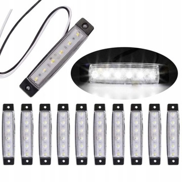 10X LAMPA OBRYSOWA OBRYSÓWKA DIODOWA LED OBRYSÓWKI