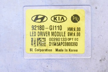 HYUNDAI IONIQ 5 2022 MODUL ŘÍDÍCÍ STATECZNIKIEM LED