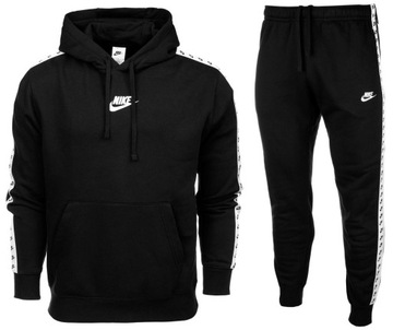 Komplet zestaw dresowy spodnie bluza Nike Fleece bawełna nowe S DM6838-010