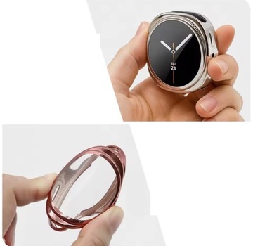 ETUI DO SAMSUNG GALAXY WATCH 8 40mm/44mm RÓŻNE KOLORY SILIKONOWE CASE