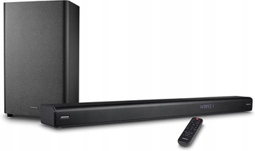 ŚWIETNY SOUNDBAR MD45377 DOLBY ATMOS 120W RMS USZKODZONY