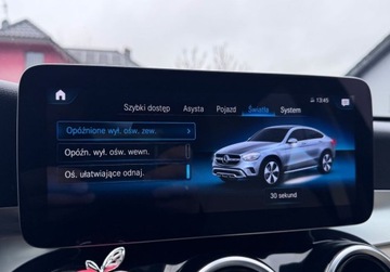 Mercedes GLC C253 Coupe Facelifting 2.0 200d 163KM 2021 Mercedes-Benz GLC MultiLED Szyber Alu18 Kamera Blis Virtual Navi Serwis Pi, zdjęcie 31