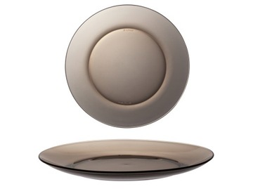 Talerz obiadowy płytki 23,5 cm Duralex Lys Sepia dymiony