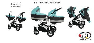 ТРОЙНАЯ КОЛЯСКА BABYACTIVE TRIPPY PREMIUM 2В1