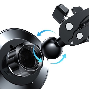 АВТОМОБИЛЬНЫЙ МАГНИТНЫЙ ДЕРЖАТЕЛЬ ИНДУКТИВНОЕ ЗАРЯДНОЕ УСТРОЙСТВО QI 15ВТ ДЛЯ IPHONE