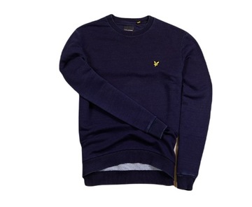 LYLE&SCOTT _ BLUZA GRANAT _ L _ MEN _ 89% BAWEŁNA