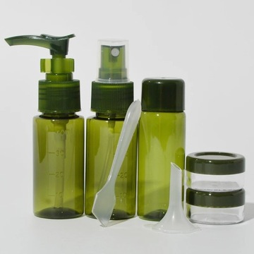 3/4/6/7/11шт дорожный многоразовый набор пустых флаконов для духов, косметика