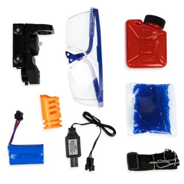 НАБОР АВТОМАТИЧЕСКОГО ПИСТОЛЕТА ДЛЯ ГЕЛЕВЫХ ШАРИКОВ