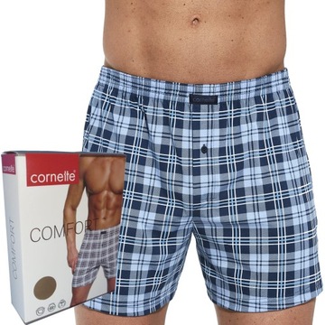 CORNETTE bokserki COMFORT box luźne 008/251 kratka