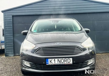 Ford C-MAX II Grand C-MAX Facelifting 1.5 TDCi ECOnetic 105KM 2015 Ford C-MAX Bezwypadkowy, Gwarancja 12m Nowy rozrzad, Titanium, Kredytowanie, zdjęcie 3