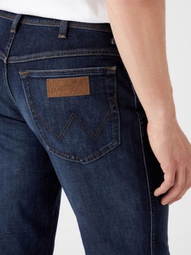 Męskie spodnie jeansowe dopasowane Wrangler TEXAS SLIM W34 L32