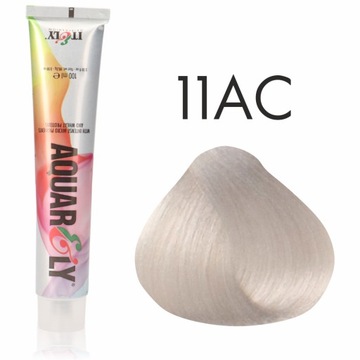 Farba do włosów Itely Aquarely 100ml 11AC /11.1 arktyczny popielaty blond