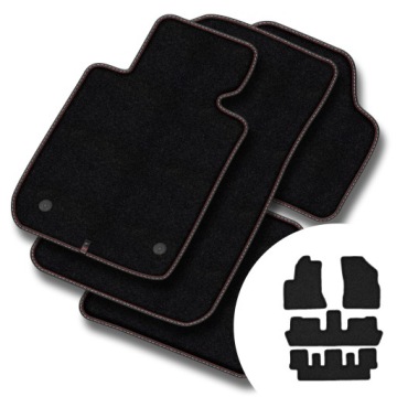 Velurové koberce Premium pro Citroen C4 Grand Picasso I 2006-2012