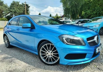 Mercedes Klasa A W176 Hatchback 5d Facelifting 180 122KM 2015 Mercedes-Benz Klasa A AMG sport line Super wyposazenie Super stan 1.6, zdjęcie 4