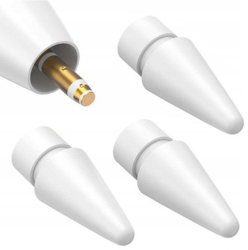 KOŃCÓWKI PREMIUM DO APPLE PENCIL 1/2 | 3 sztuki