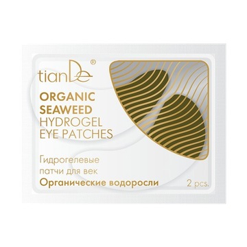 tianDe HYDROŻELOWE PŁATKI POD OCZY Algi organiczne