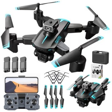DRON UNIKANIE PRZESZKÓD KAMERY 4K WIFI ZAWIS 500m