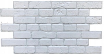 Panel 3D PCV cegła Dekoracyjna White Brick 1szt