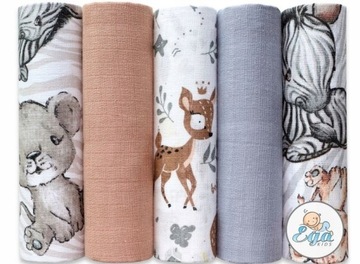 Pielucha TETROWA 70x80 Pieluchy Tetrowe ZESTAW 5 sztuk PREMIUM Pieluszka