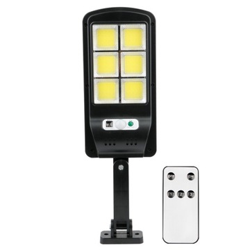 Lampka uliczna LED 6000 K 800 lm zasilanie solarne