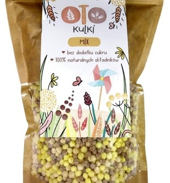 OtoLandia Naturalne Bez Cukru OTO KULKI MIX