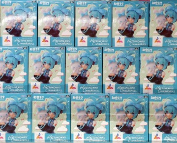 Фигурка Аниме Манга Vocaloid Hatsune Miku x Cinnamoroll Luminasta Sega JPN