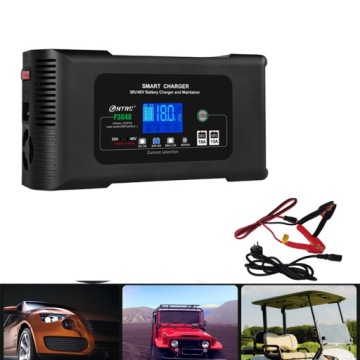 12/24V Usměrňovač Pro Baterii, Automatická Smart Nabíječka