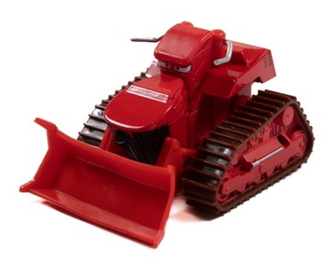 MATTEL CARS AUTA BULDOŻER CHUY BULLDOZER CZERWONY 1:55 z PL