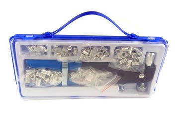 РУЧНОЙ ЗАКЛЕПОЧНИК ДЛЯ ЗАКЛЕПОЧНОЙ ГАЙКИ НАБОР ЗАКЛЕПОК M3-M8