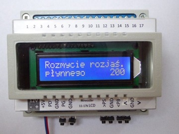 ЛЕСТНИЧНЫЙ КОНТРОЛЛЕР Светодиодное освещение лестницы 11-17к LCD ST (для датчиков Sharp)