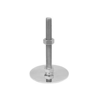 Stopka stalowa fi 80, M16x100 - ESERS