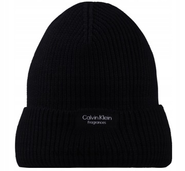 czarna czapka Calvin Klein unisex