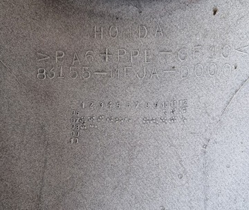 HONDA CBR 600RR PC40 07-12 крышка бака обтекатель