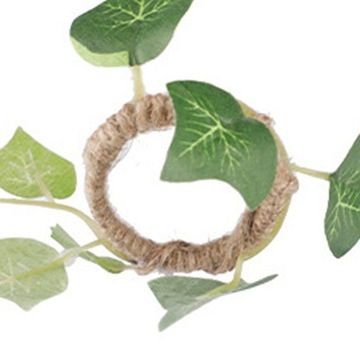 Салфетка с зелеными листьями для рукоделия Sp Декоративный обеденный стол в виде листьев B 5см x 15,7см