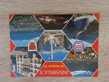 Pocztówka - Olimpiada Innsbruck 1976 rok